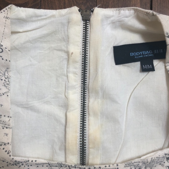 Map Print Summer Dress - Picture 4 of 4